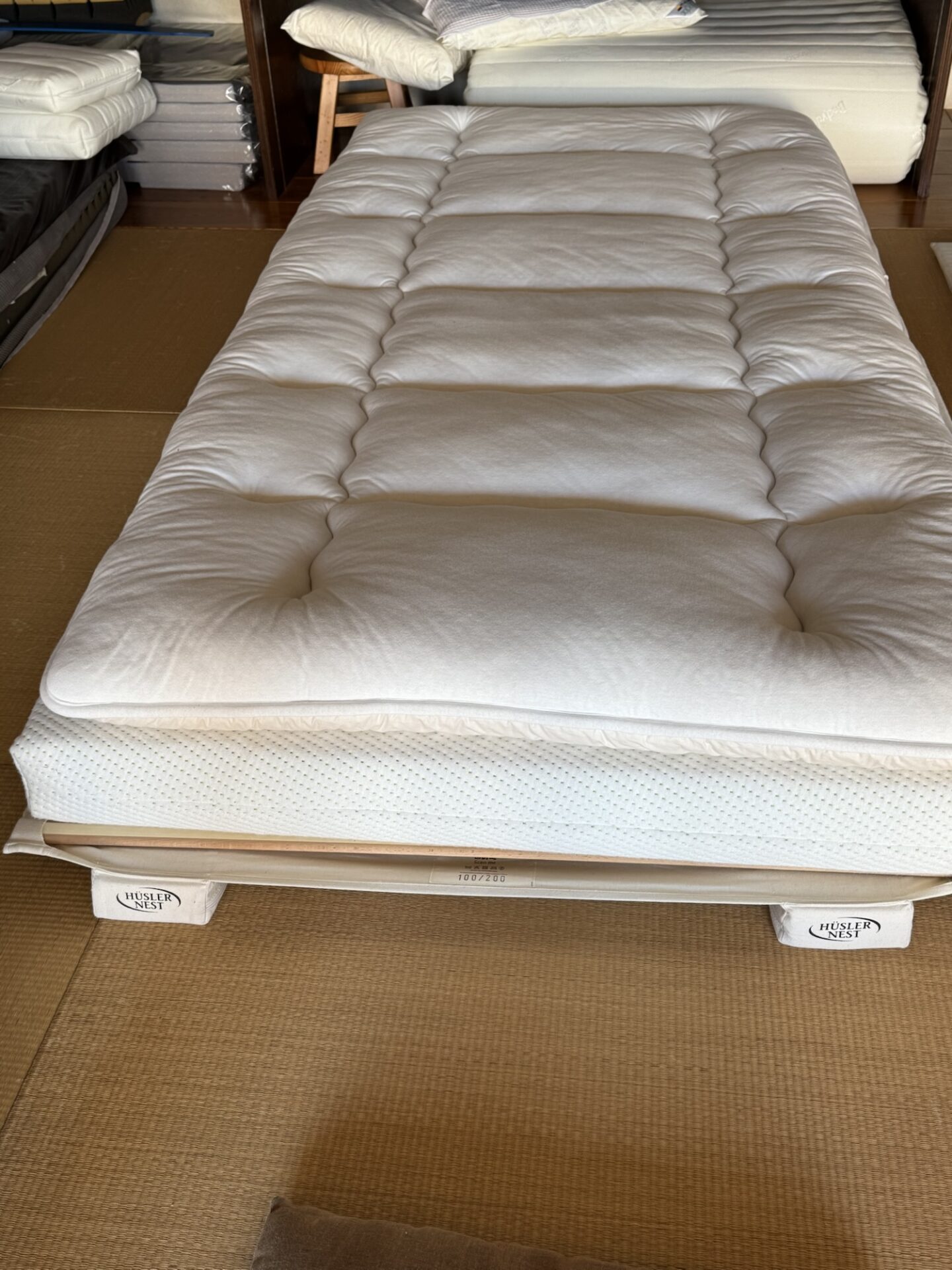 Sさま　ラテックスマットレス＋スイス製ウッドスプリング