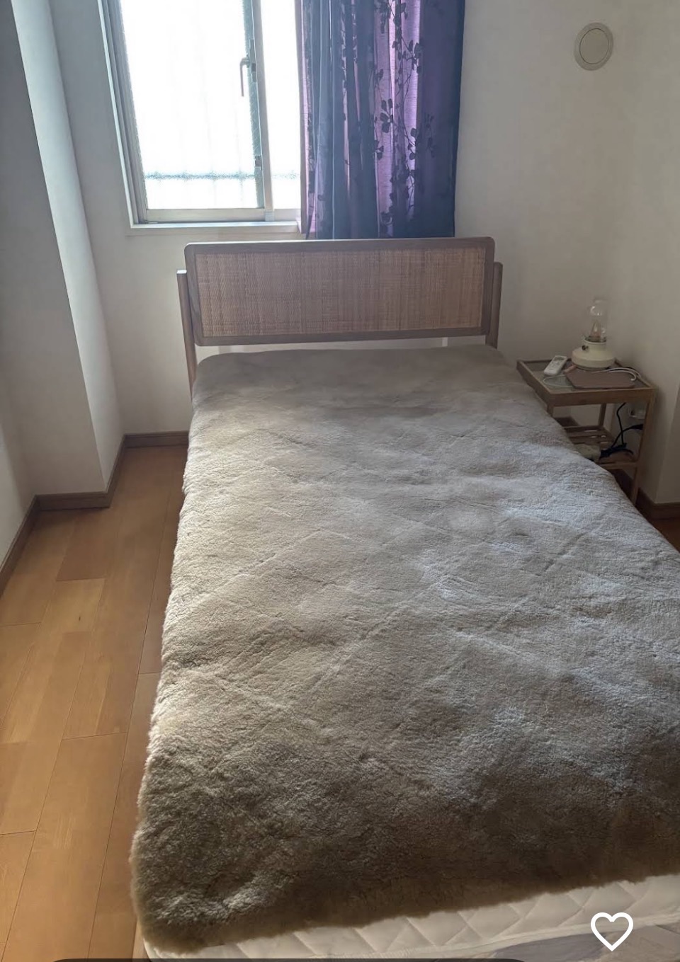 Ｈさま お母様用 パラマウントベッド社リクライニングベッド ＋ ご本人様用 ムートンシーツ