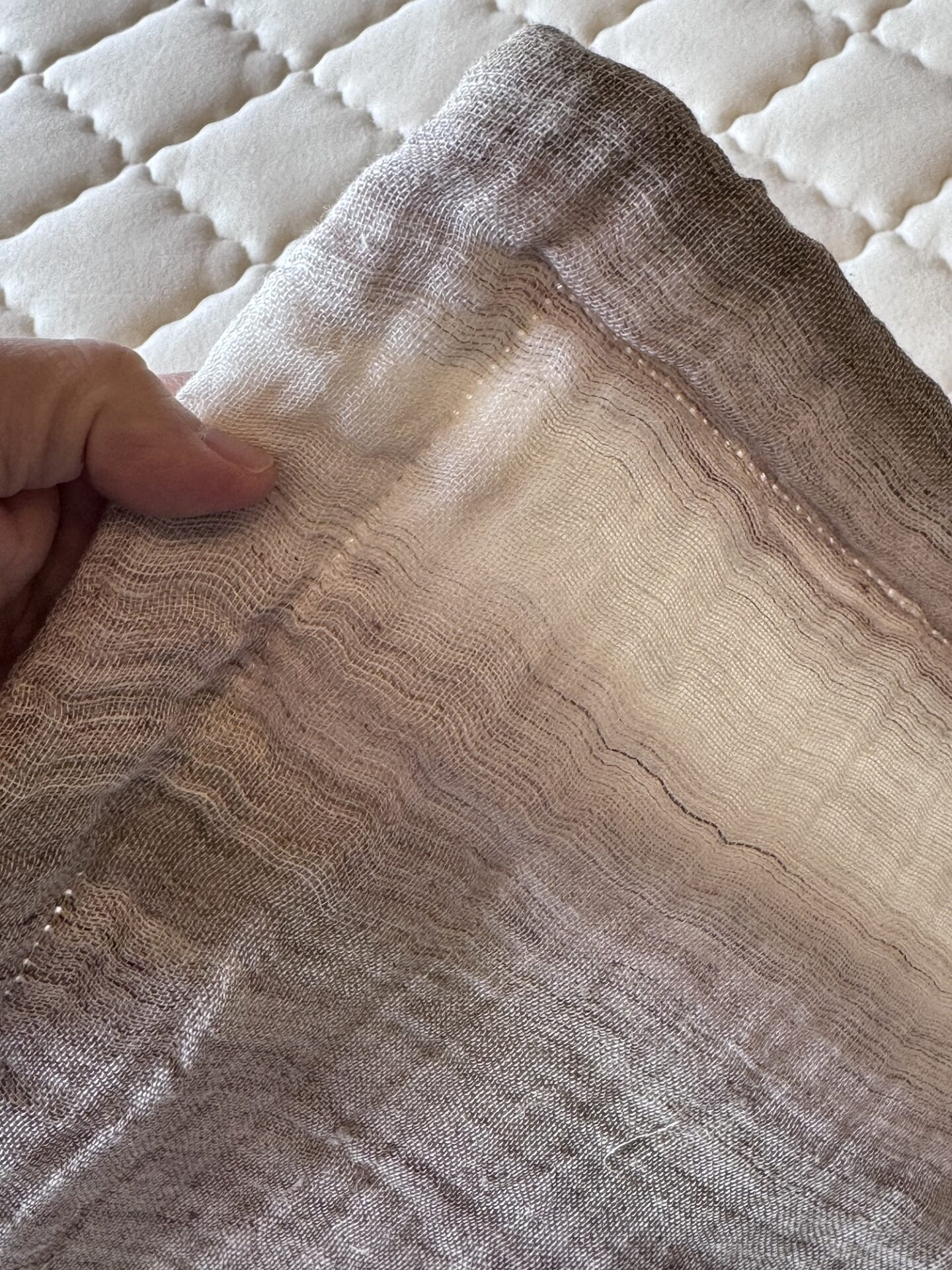 T様　リネンヘンプ肌ふとん ＋ 麻敷パッド